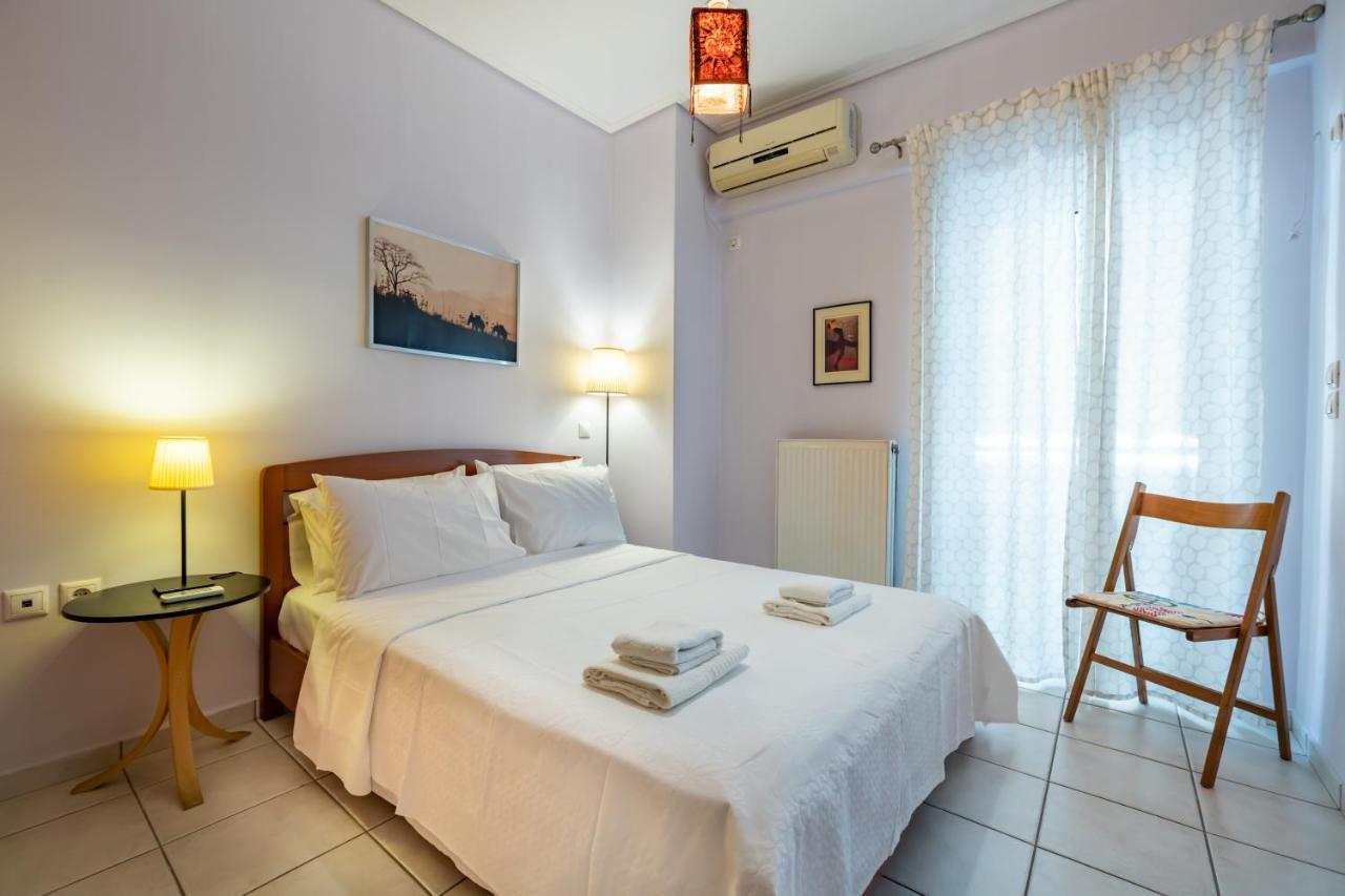 Flat In Excellent Location With Private Parking Apartment Athena Bagian luar foto